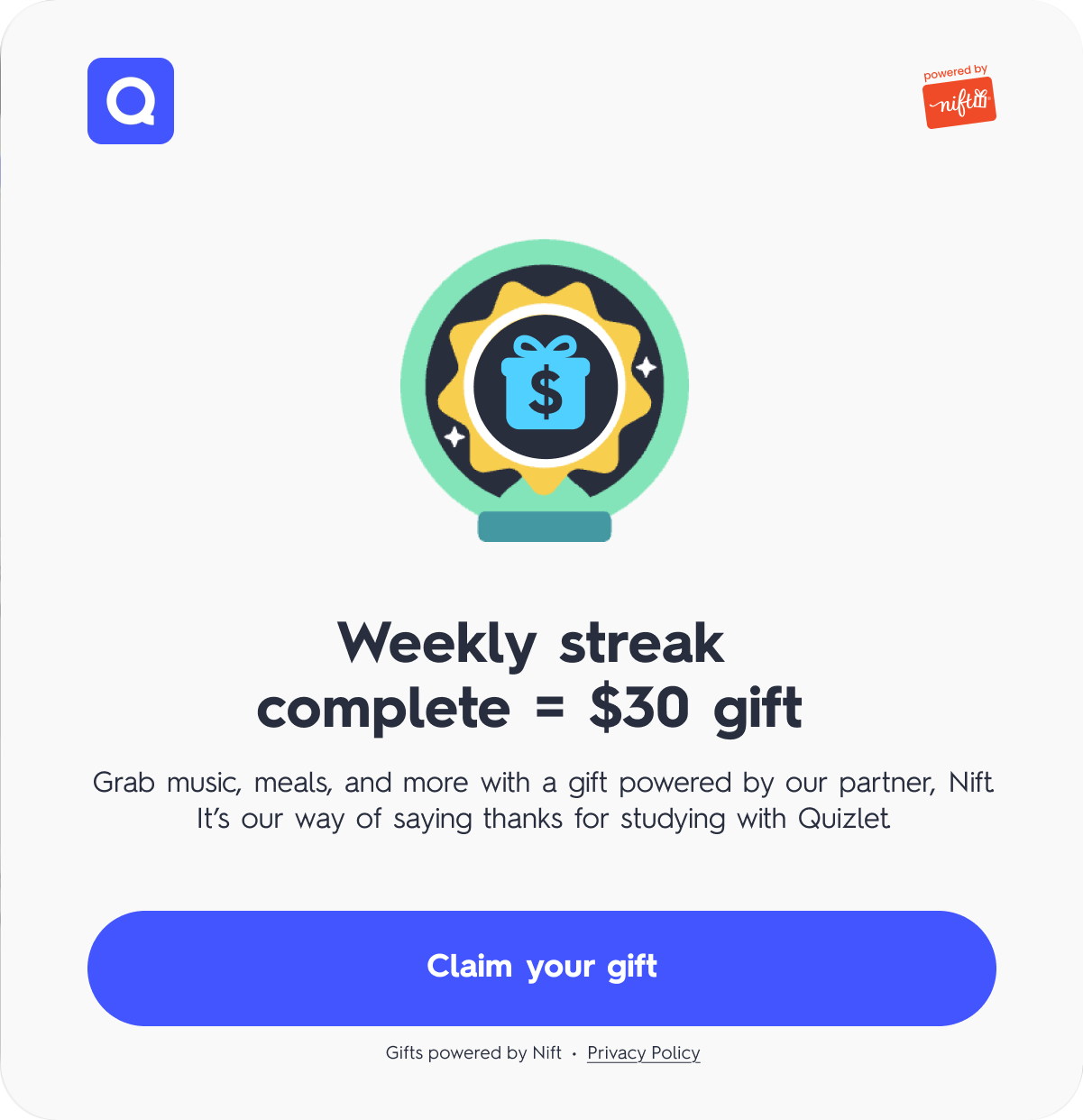gift-quizlet
